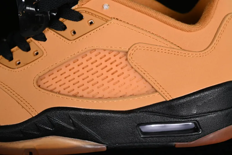All categories Air Jordan Jordan series basketball shoes Air Jordan 5 Z version Air Jordan Retro Low AJ5 Joe 5 wheat yellow low-top basketball shoes DA8016-700